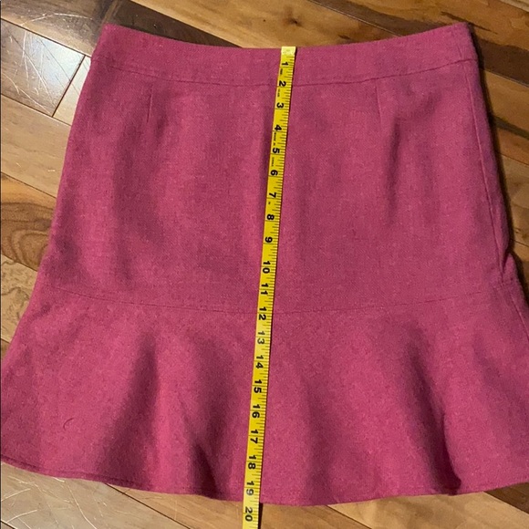Gap pink tulip wool skirt - Picture 7 of 8